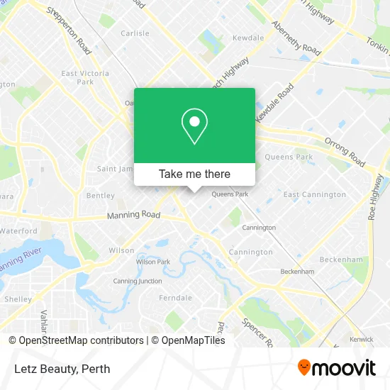 Mapa Letz Beauty