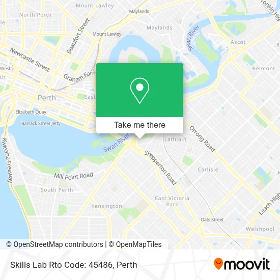 Skills Lab Rto Code: 45486 map