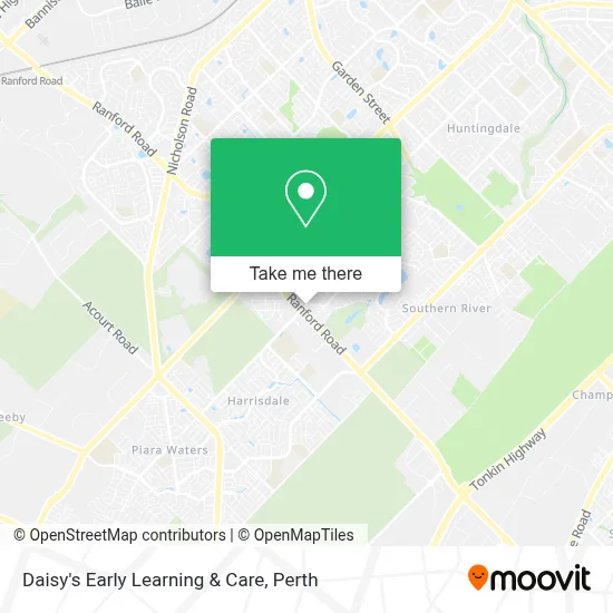 Mapa Daisy's Early Learning & Care