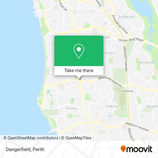 Mapa Dangerfield