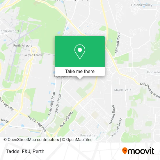 Mapa Taddei F&J