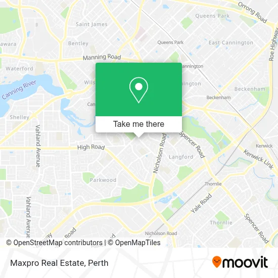 Mapa Maxpro Real Estate