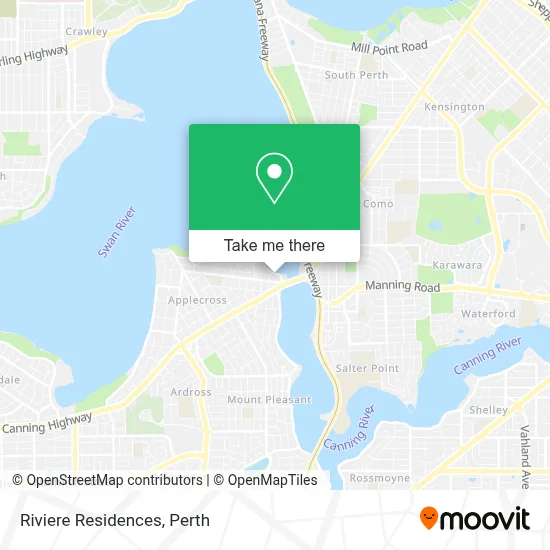 Riviere Residences map