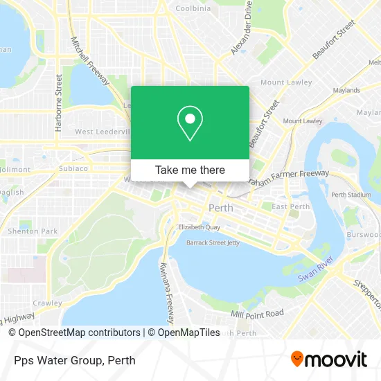 Mapa Pps Water Group
