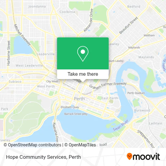 Mapa Hope Community Services