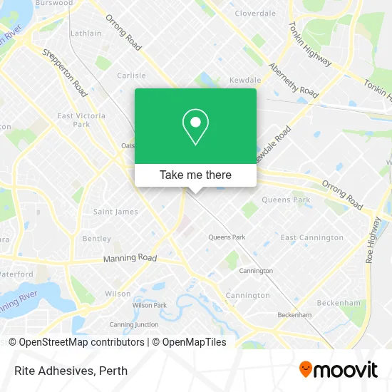 Rite Adhesives map