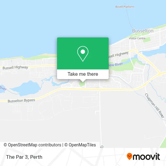 Mapa The Par 3