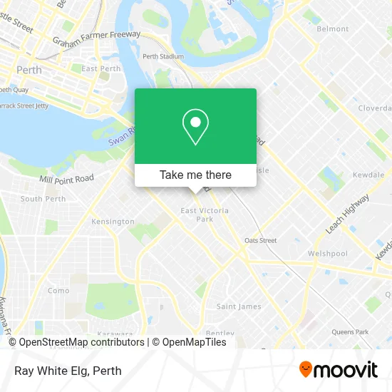 Mapa Ray White Elg