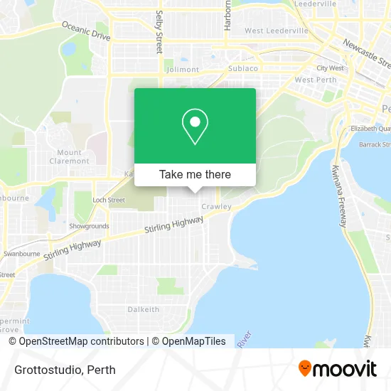 Mapa Grottostudio
