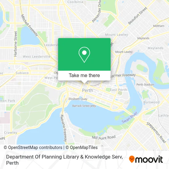 Department Of Planning Library & Knowledge Serv map