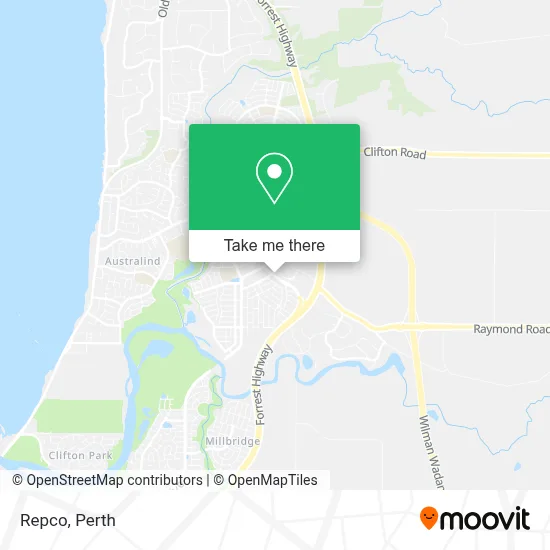 Repco map