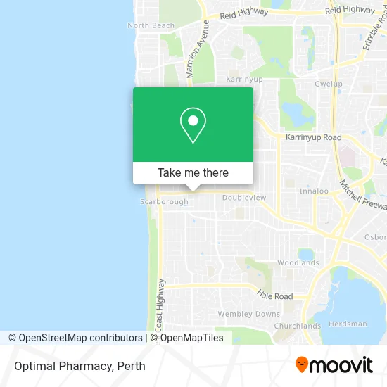 Mapa Optimal Pharmacy