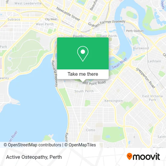 Mapa Active Osteopathy