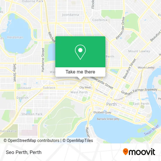 Mapa Seo Perth
