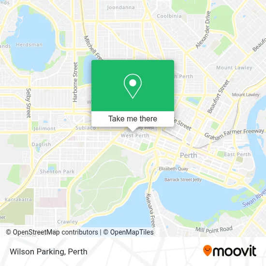 Mapa Wilson Parking