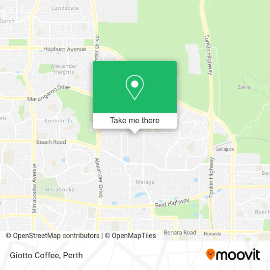 Mapa Giotto Coffee