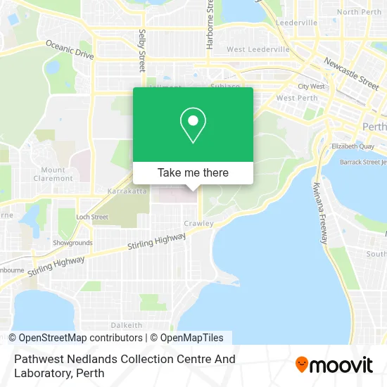 Mapa Pathwest Nedlands Collection Centre And Laboratory