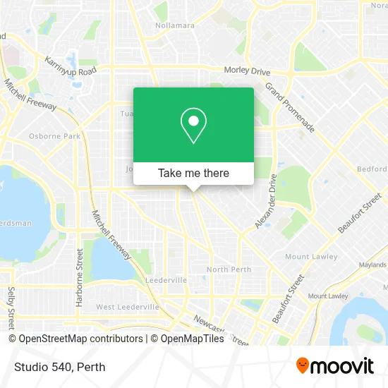 Mapa Studio 540