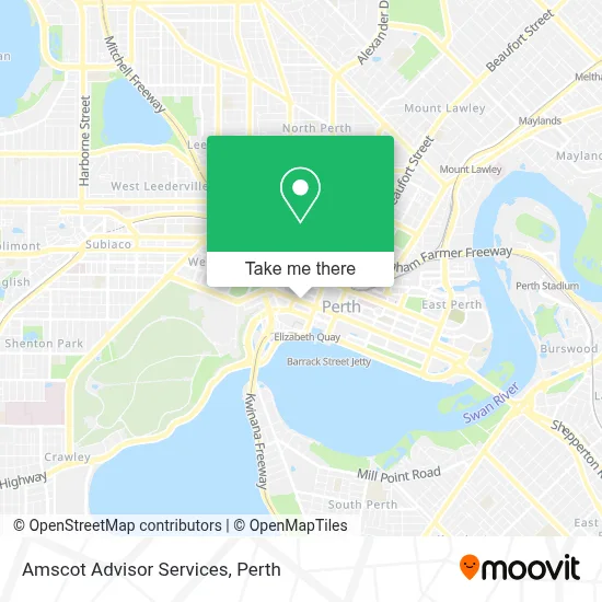 Amscot Advisor Services map