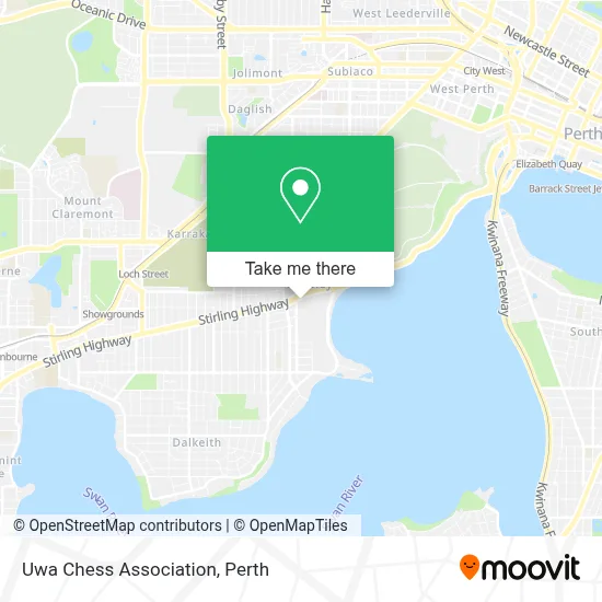 Mapa Uwa Chess Association