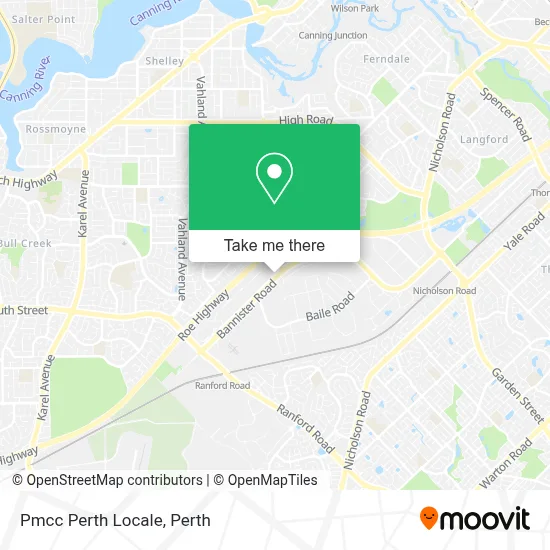 Mapa Pmcc Perth Locale