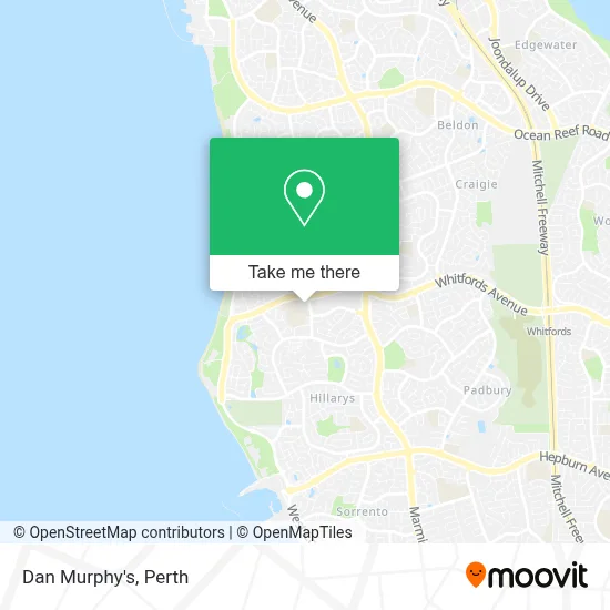 Mapa Dan Murphy's