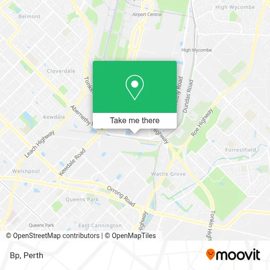 Mapa Bp