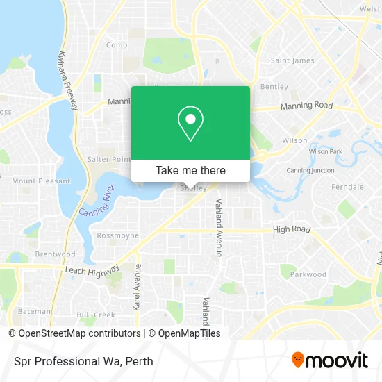 Mapa Spr Professional Wa