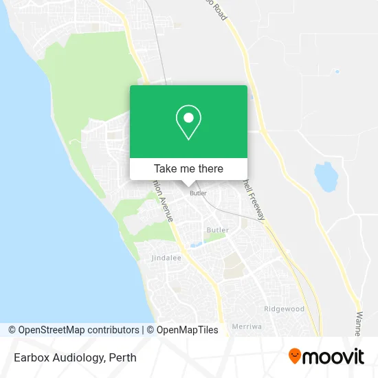Mapa Earbox Audiology