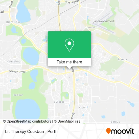 Mapa Lit Therapy Cockburn