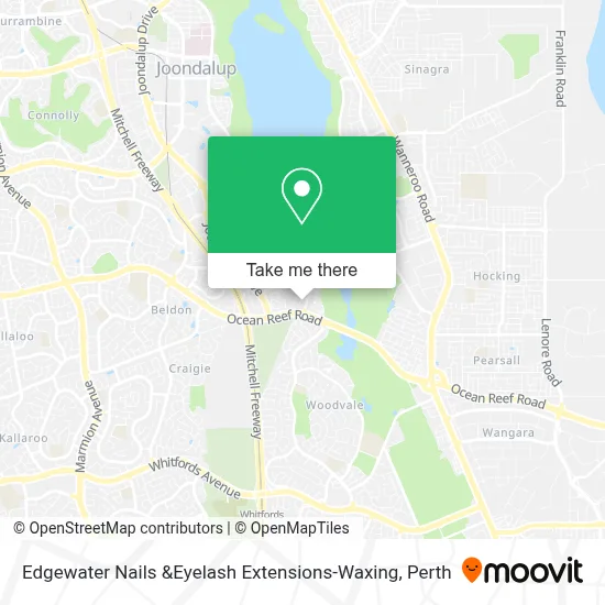 Mapa Edgewater Nails &Eyelash Extensions-Waxing