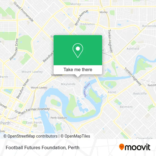 Mapa Football Futures Foundation