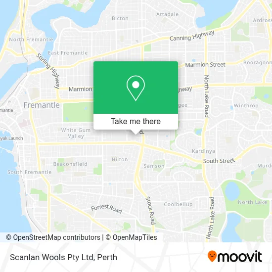 Mapa Scanlan Wools Pty Ltd