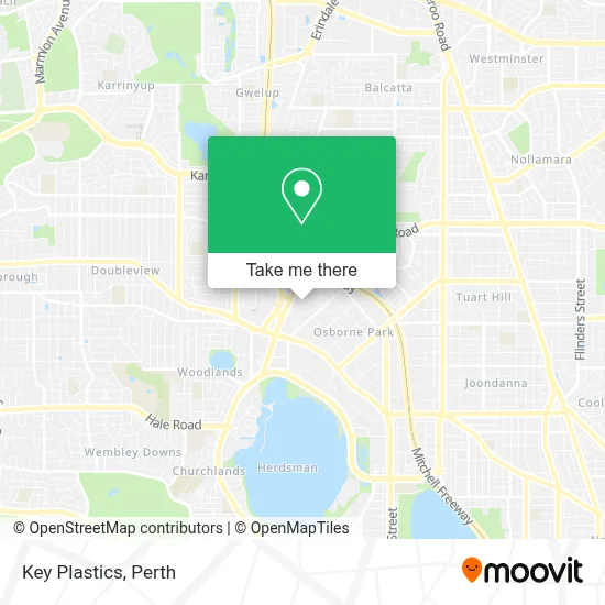 Mapa Key Plastics