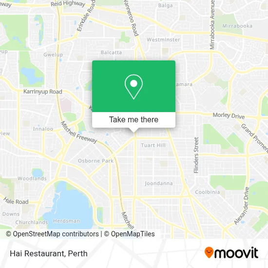 Mapa Hai Restaurant