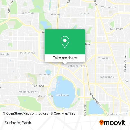 Mapa Surfsafe