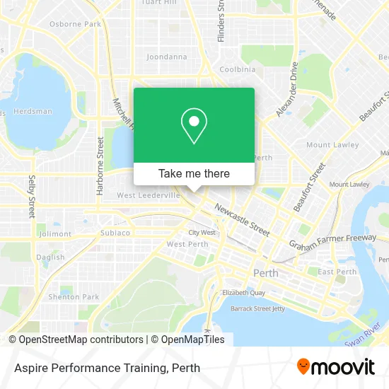 Aspire Performance Training map
