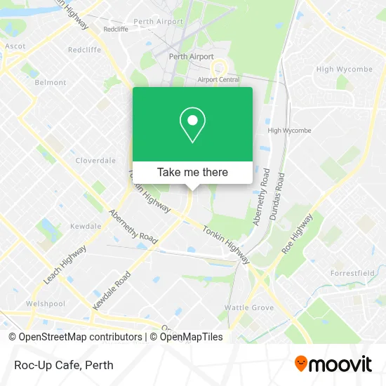 Mapa Roc-Up Cafe