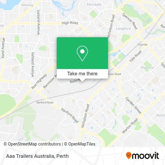 Mapa Aaa Trailers Australia