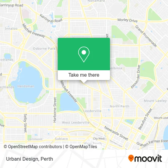 Mapa Urbani Design