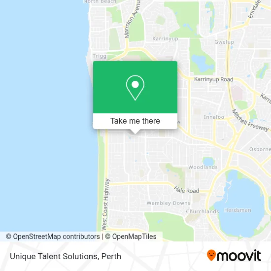 Mapa Unique Talent Solutions