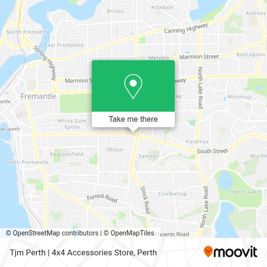 Tjm Perth | 4x4 Accessories Store map