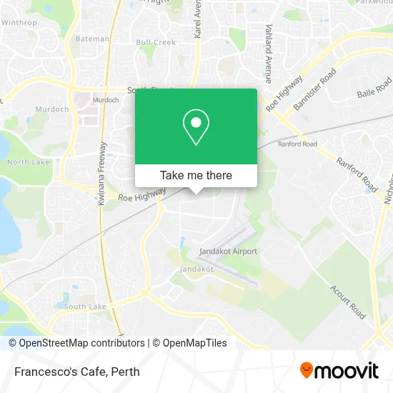 Mapa Francesco's Cafe