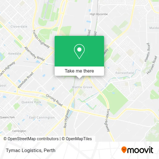 Mapa Tymac Logistics