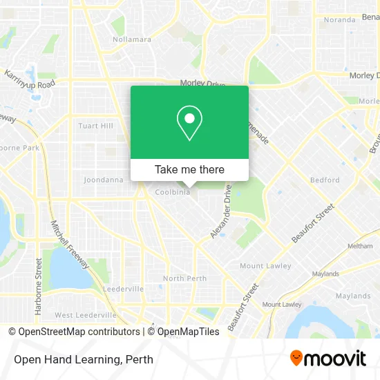 Mapa Open Hand Learning