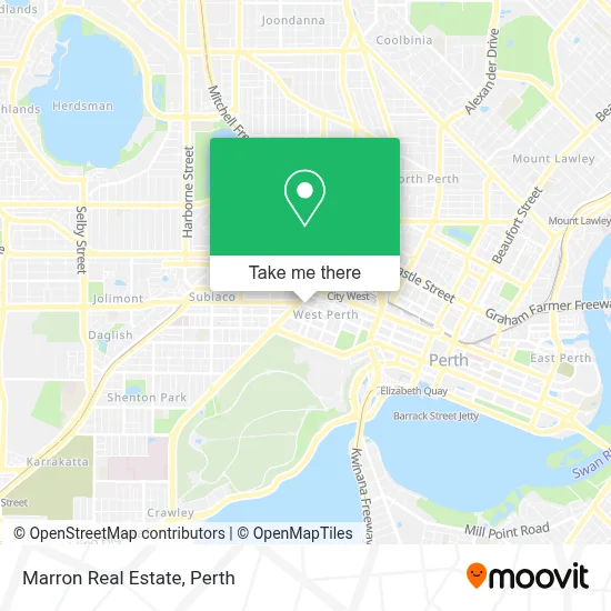 Mapa Marron Real Estate