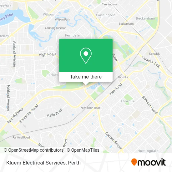 Mapa Kluem Electrical Services
