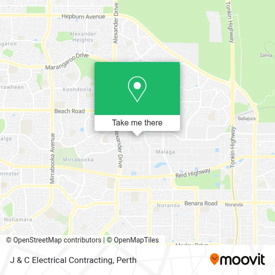 Mapa J & C Electrical Contracting