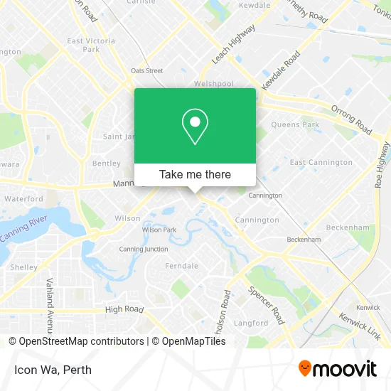 Icon Wa map