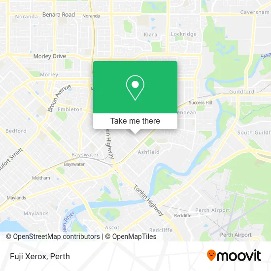 Mapa Fuji Xerox